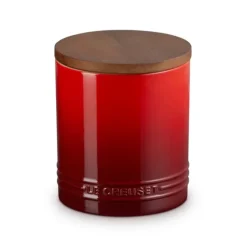 Le Creuset Signature voorraadpot 1,1 liter aardewerk kersroo