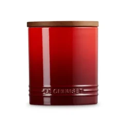 Le Creuset Signature voorraadpot 1,1 liter aardewerk kersroo