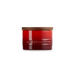 Le Creuset Signature voorraadpot 200 ml aardewerk kersrood