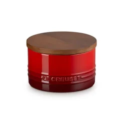 Le Creuset Signature voorraadpot 470 ml aardewerk kersrood