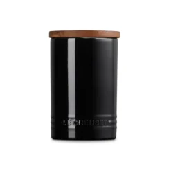 Le Creuset Signature voorraadpot 770 ml aardewerk zwart