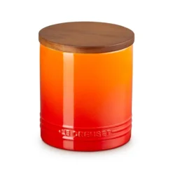 Le Creuset Signature voorraadpot 1,1 liter aardewerk vulcani