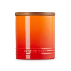 Le Creuset Signature voorraadpot 1,1 liter aardewerk vulcani