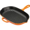Le Creuset skillet grill ovaal ø 32 cm gietijzer vulcanique