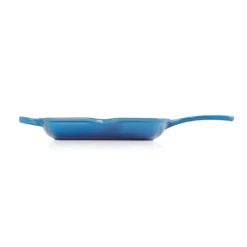 Le Creuset skillet grill vierkant 26 cm gietijzer Azure