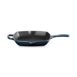 Le Creuset skillet grill vierkant 26 cm gietijzer Nuit