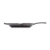 Le Creuset skillet grill vierkant 26 cm gietijzer Flint