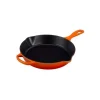Le Creuset skillet hoge koekenpan ø 26 cm gietijzer vulcanique