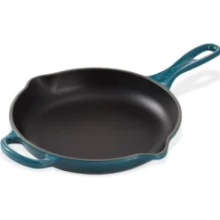 Le Creuset skillet hoge koekenpan ø 26 cm gietijzer Deep Teal
