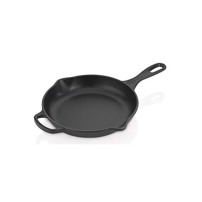 Le Creuset skillet koekenpan ø 20 cm gietijzer mat zwart