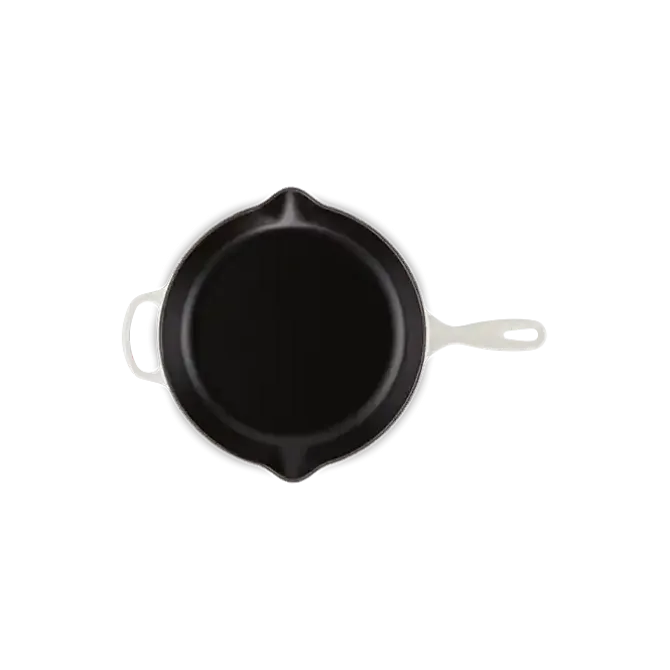 Le Creuset skillet koekenpan ø 30 cm gietijzer Meringue