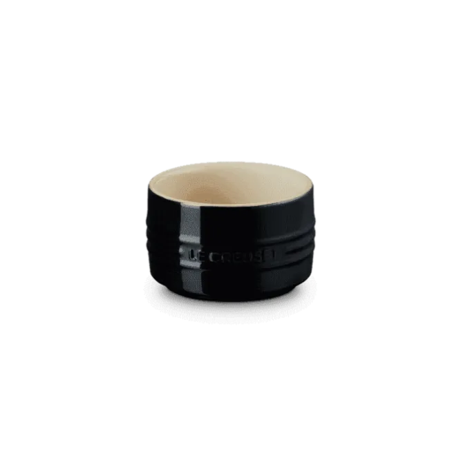 Le Creuset stapelbaar schaaltje 200 ml ø 9,3 cm aardewerk zwart