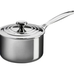 Le Creuset steelpan met deksel ø 20 cm rvs