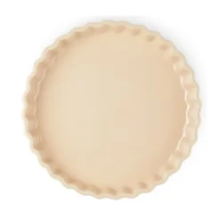 Le Creuset taartvorm ø 28 cm aardewerk Shell Pink