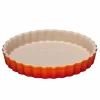 Le Creuset taartvorm ø 28 cm aardewerk vulcanique