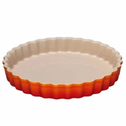 Le Creuset taartvorm ø 28 cm aardewerk vulcanique