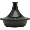 Le Creuset tajine ø 35 cm 4,5 liter gietijzer zwart