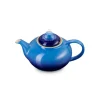 Le Creuset theepot met filter 1,3 liter aardewerk Azure