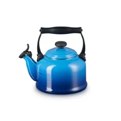 Le Creuset Tradition fluitketel 2,1 liter staal Azure