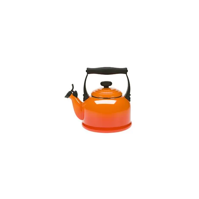 Le Creuset Tradition fluitketel 2,1 liter staal vulcanique