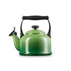 Le Creuset Tradition fluitketel 2,1 liter staal bamboo