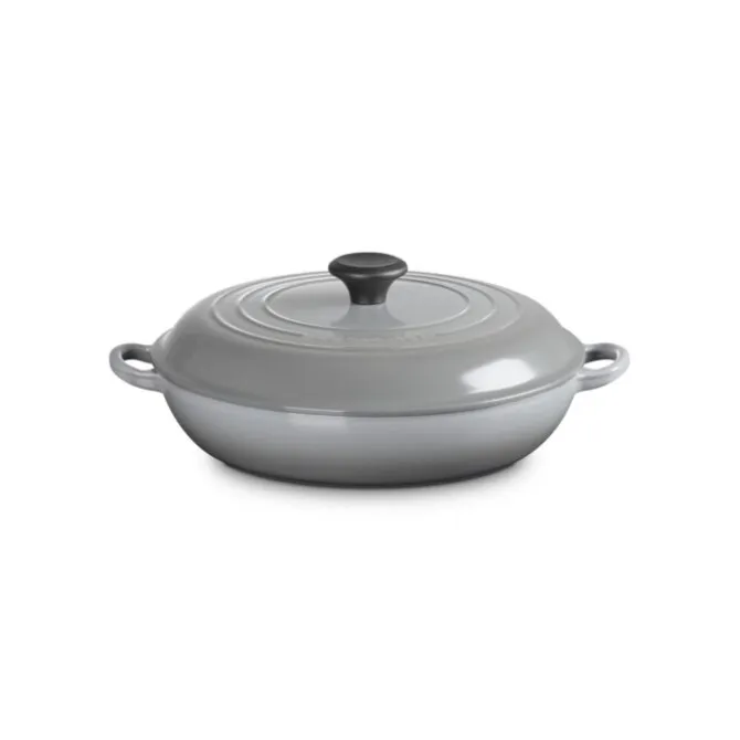 Le Creuset Tradition multifunctionele braadpan ø 30 cm gietijzer Mist Grey