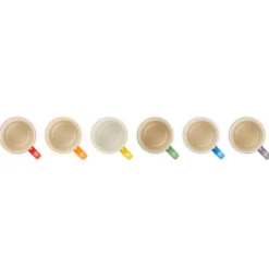Le Creuset Vancouver espressokop 100 ml aardewerk regenboog