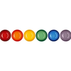 Le Creuset Vancouver ontbijtkom ø 16 cm aardewerk regenboog