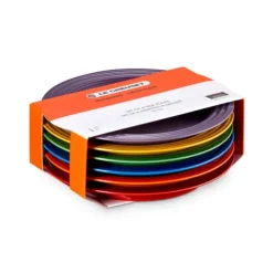 Le Creuset Vancouver ontbijtbord ø 22 cm aardewerk regenboog