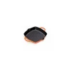 Le Creuset vierkante grill 30 cm gietijzer vulcanique