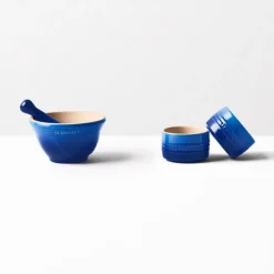 Le Creuset vijzel 300 ml aardewerk Azure