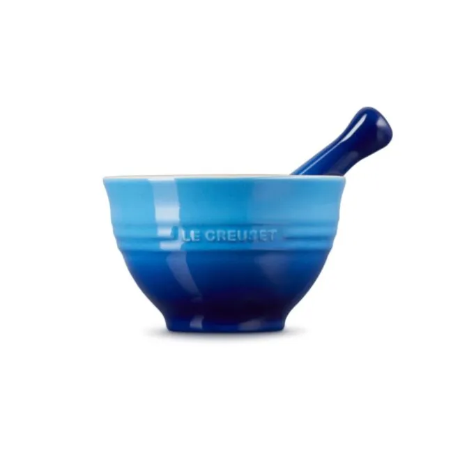 Le Creuset vijzel 300 ml aardewerk Azure