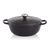 Le Creuset wok-braadpan ø 28 cm gietijzer mat zwart