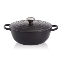 Le Creuset wok-braadpan ø 28 cm gietijzer mat zwart
