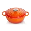 Le Creuset wok-braadpan ø 28 cm gietijzer vulcanique