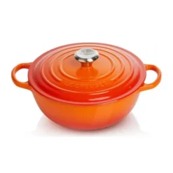 Le Creuset wok-braadpan ø 28 cm gietijzer vulcanique