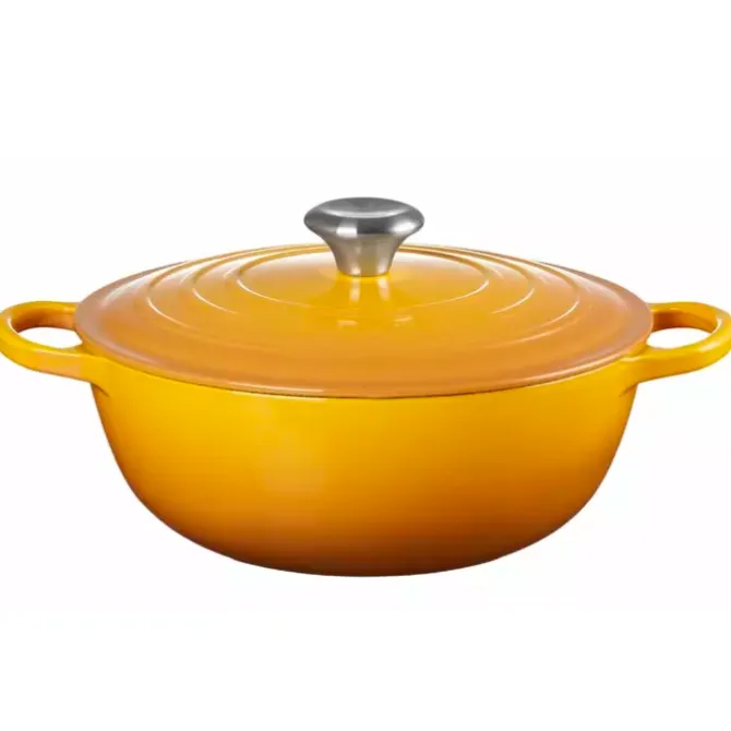 Le Creuset wok-braadpan 4,1 liter ø 26 cm gietijzer nectar