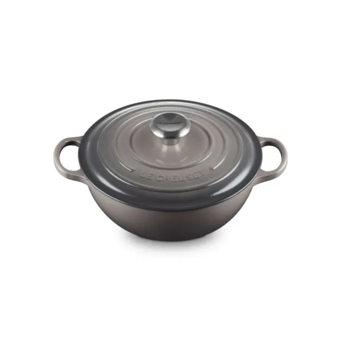 Le Creuset wok-braadpan 4,1 liter ø 26 cm gietijzer Flint