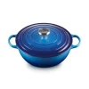 Le Creuset wok-braadpan 4,1 liter ø 26 cm gietijzer Azure