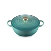 Le Creuset wok-braadpan 4,1 liter ø 26 cm gietijzer Bleu Riviera