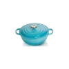 Le Creuset wok-braadpan 4,1 liter ø 26 cm gietijzer Caribbean blue
