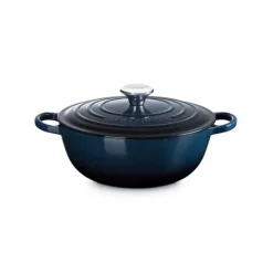 Le Creuset wok-braadpan 4,9 liter ø 28 cm gietijzer Nuit