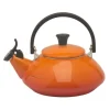Le Creuset Zen fluitketel 1,5 liter staal vulcanique