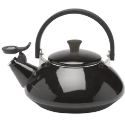 Le Creuset Zen fluitketel 1,5 liter staal zwart