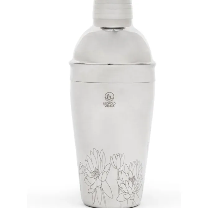 Leopold Flowers cocktailshaker 500 ml rvs