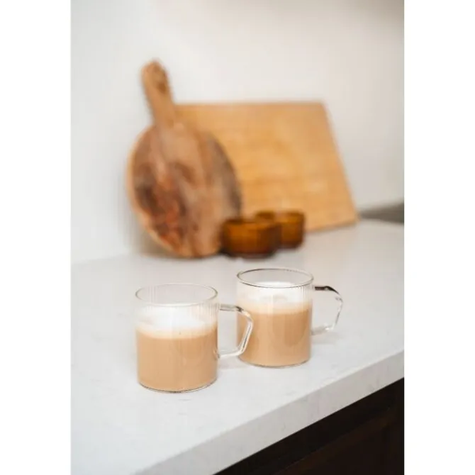 Leopold Vienna Arusha cappuccinoglas 300 ml borosilicaatglas
