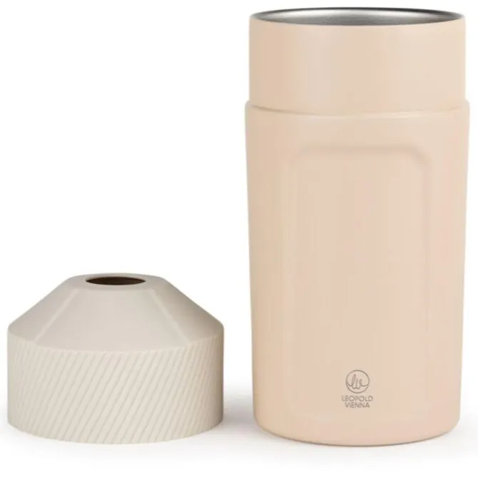 Leopold Vienna Corvina wijnkoeler rvs Sand