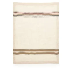 Libeco Perry servet 42 x 42 cm 100% linnen Multi Stripe