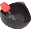 Lékué broodmaker met spatel rond 25 cm silicone bruin