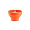 Lékué mini opvouwbare popcornmaker silicone 12,7 cm rood